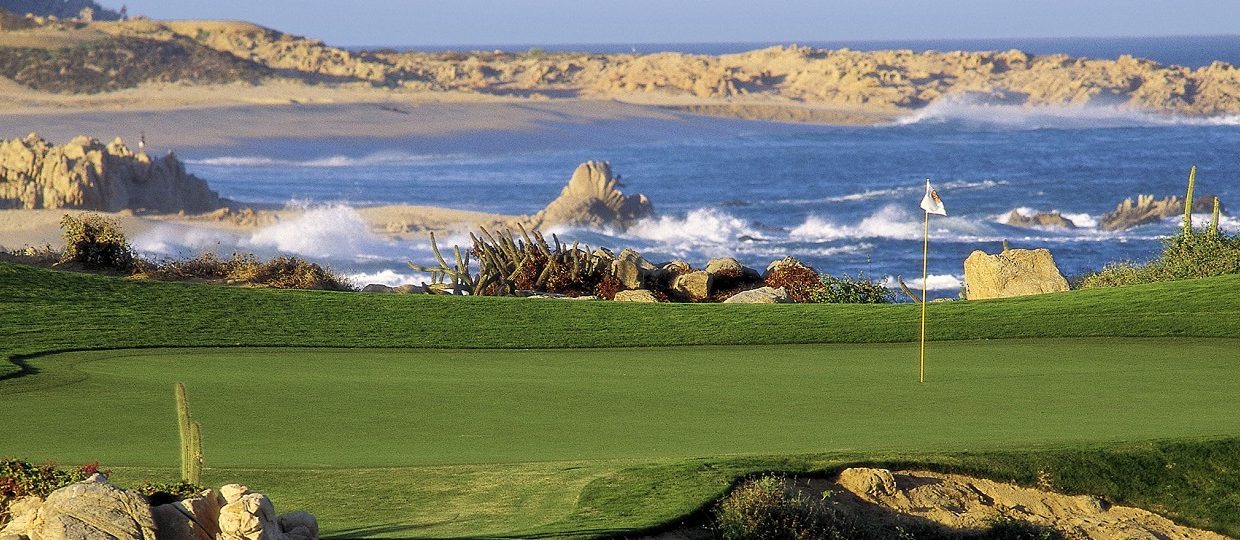 Luxury oceanfront property featured in Cabo Del Sol homes for sale, located along the Los Cabos Tourist Corridor.