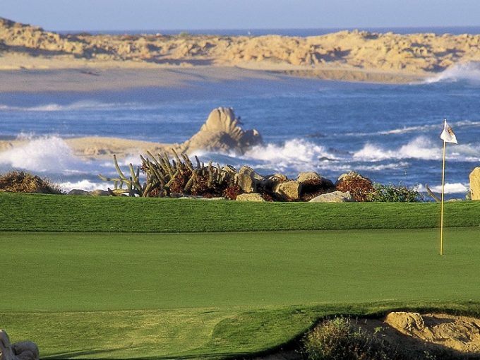 Luxury oceanfront property featured in Cabo Del Sol homes for sale, located along the Los Cabos Tourist Corridor.