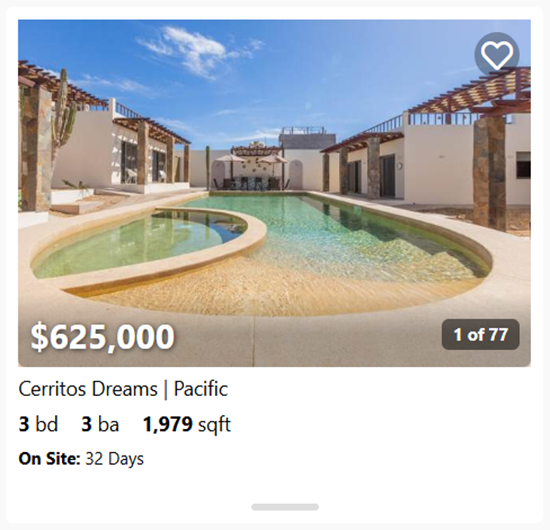 Cabo Real Estate - Pacific Homes For Sale