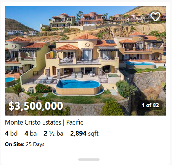Cabo Real Estate - Pacific Real Estate and Homes For Sale