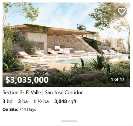 3-bedroom home in El Valle with stone exteriors, elegant pool deck, and desert-inspired luxury – 3,048 sqft, $3.035M
