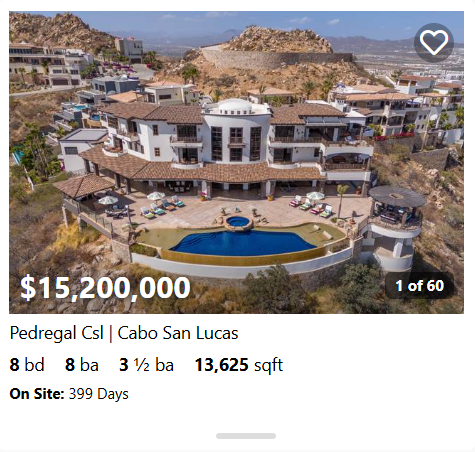 8-bedroom luxury estate in Pedregal featuring a grand circular design, oceanview infinity pool, multiple terraces, and 13,625 sqft of living space – listed at $15.2M