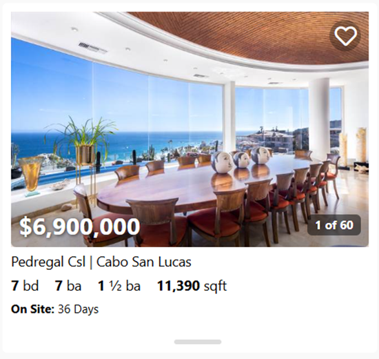 Browse Pedregal Homes For Sale - Cabo Real Estate