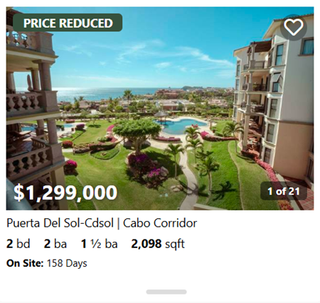 2-bedroom condo at Puerta Del Sol with lush gardens, pools, and direct ocean views – 2,098 sqft, now $1.299M